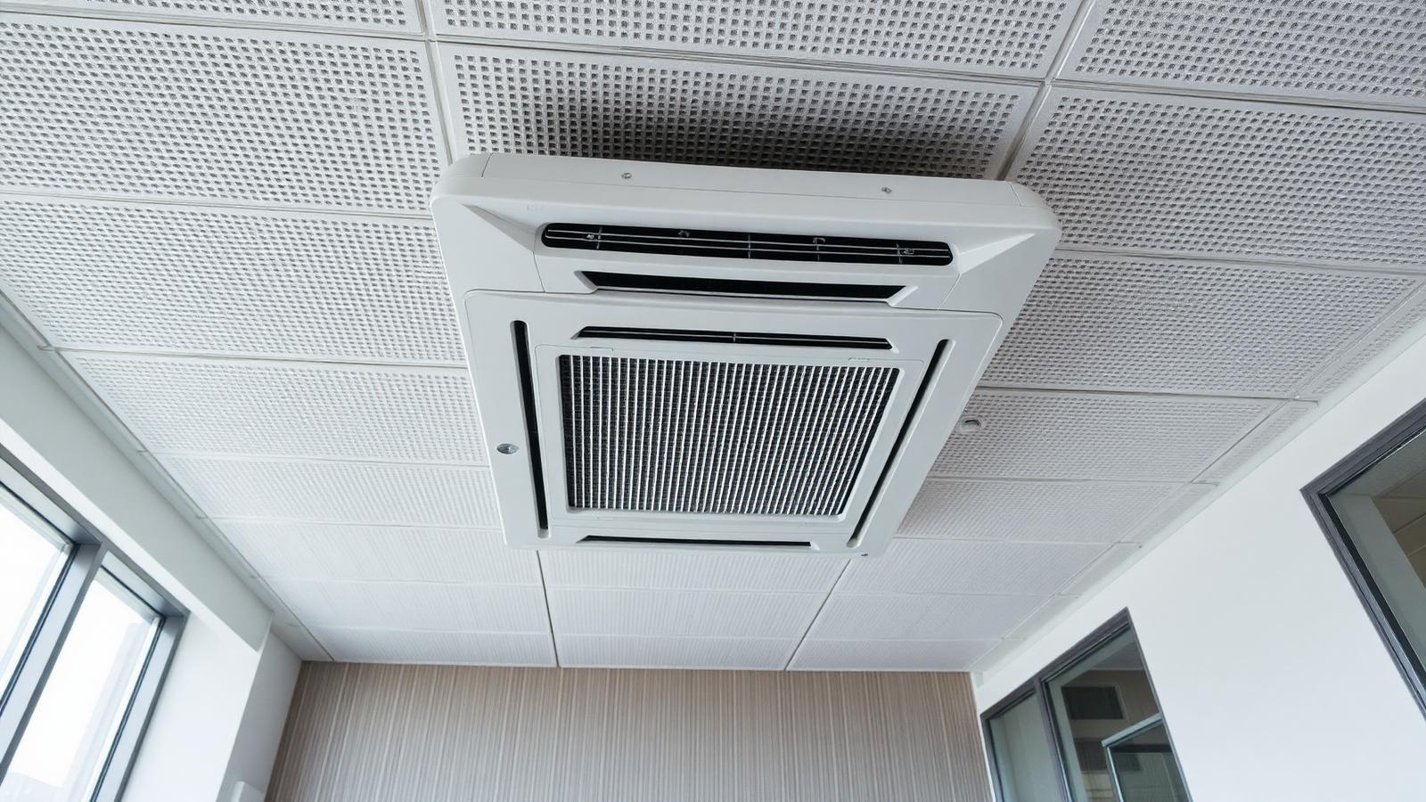 Ceiling cassette air conditioning