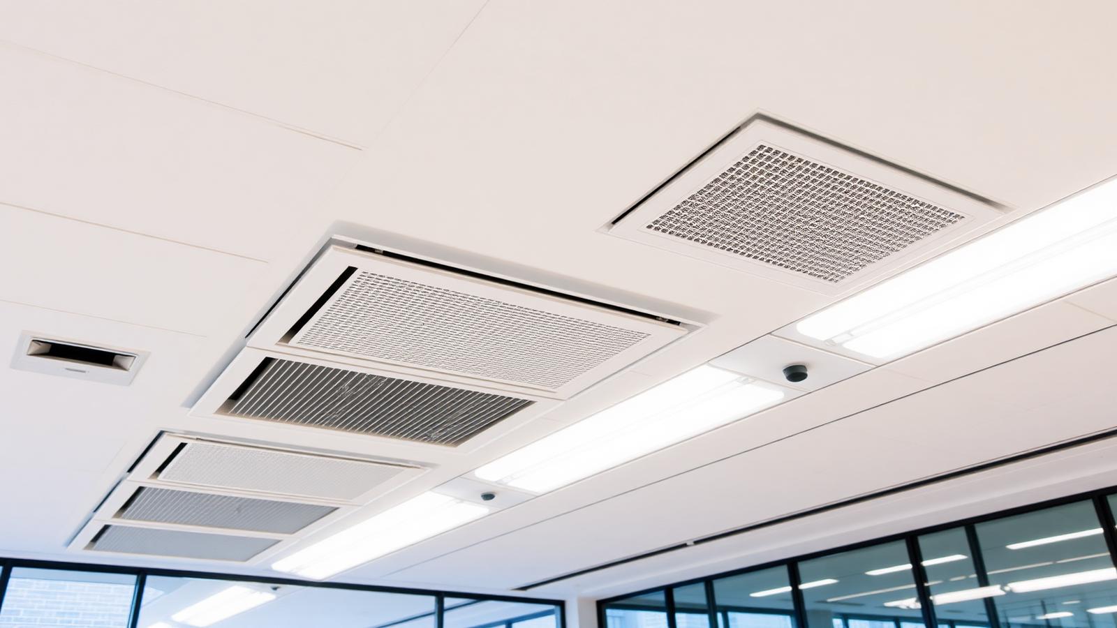 Ducted air conditioning systems