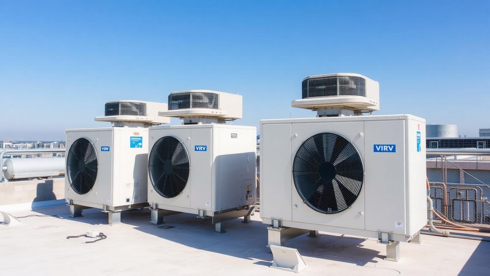 VRV / VRF systems for large commercial buildings