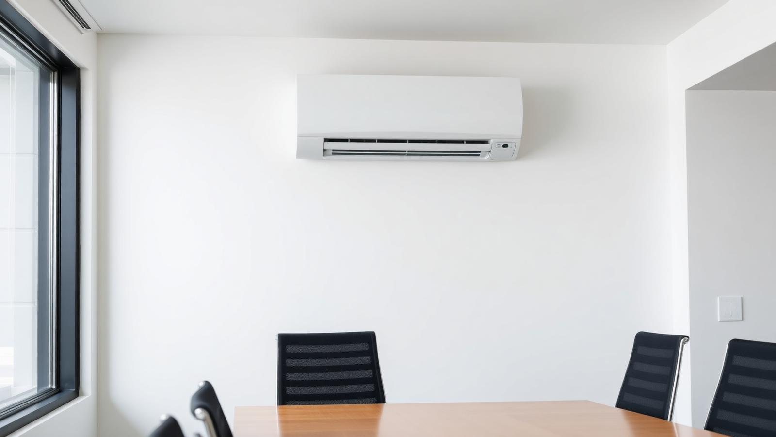 Commercial wall-mounted air conditioning
